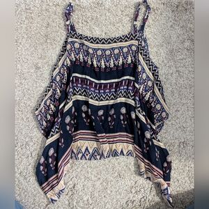 Forever 21 Tribal Patterned Top